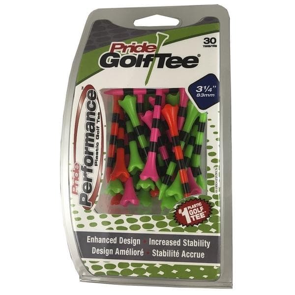 Pride Performance 3 1/4" 3 Stripe Citrus Mix-30 Pack