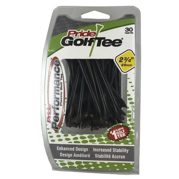 Pride Performance 2 3/4" Plain - Black - 30 Pack