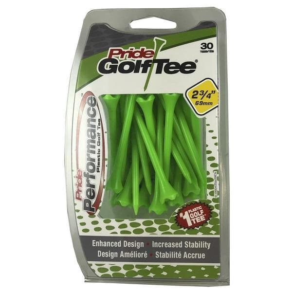 Pride Performance 2 3/4" Plain -Citrus Green-30 Pack