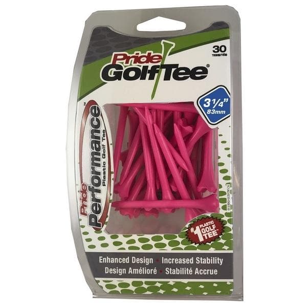 Pride Performance 3 1/4" Citrus Pink - 30 Pack