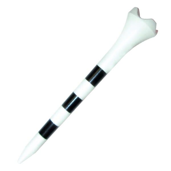 Pride Performance 2 3/4"- 5K White/3 black stripes