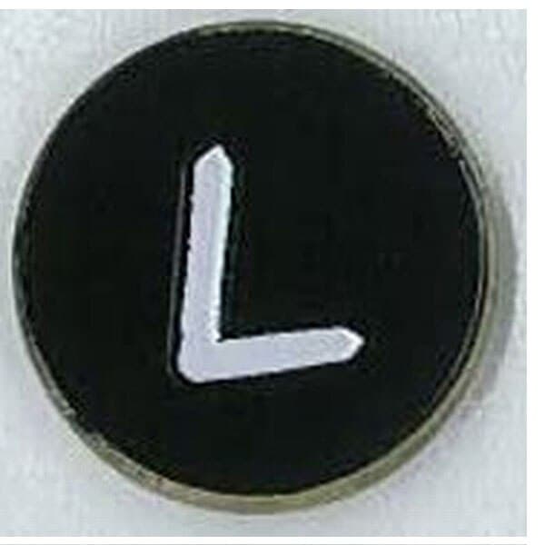 Evergolf Ball Marker - Letter: L