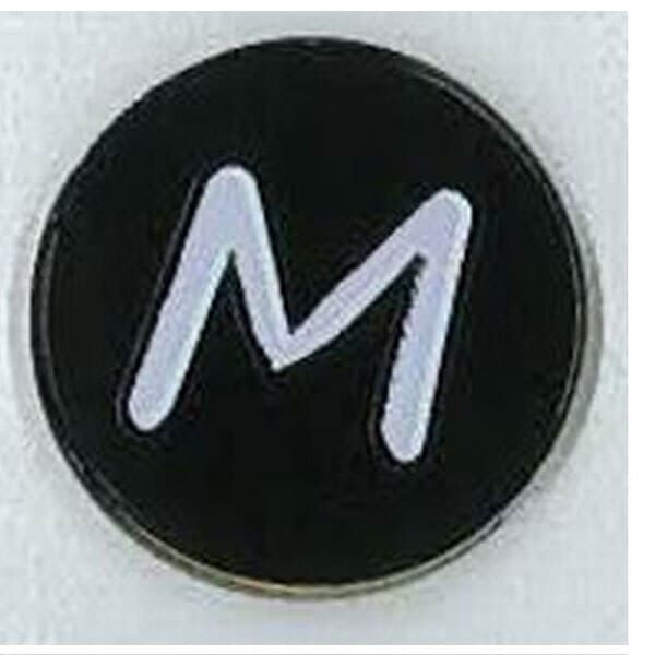 Evergolf Ball Marker - Letter - M