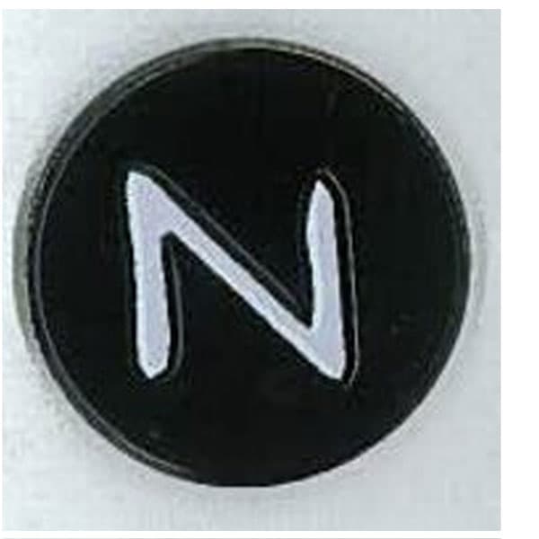Evergolf Ball Marker - Letter - N