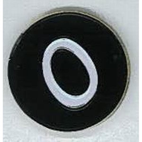 Evergolf Ball Marker - Letter - O