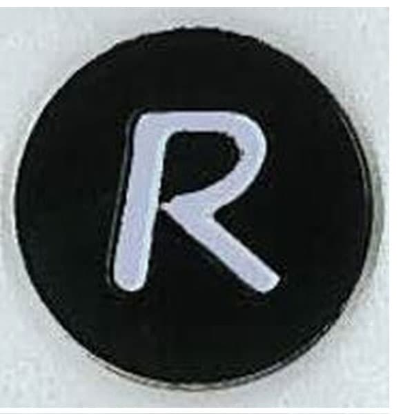 Evergolf Ball Marker - Letter - R