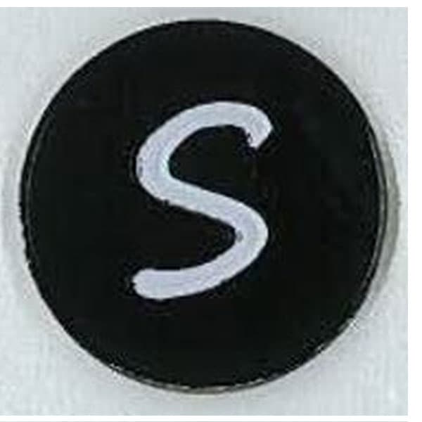 Evergolf Ball Marker - Letter - S