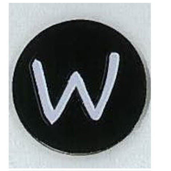 Evergolf Ball Marker - Letter - W