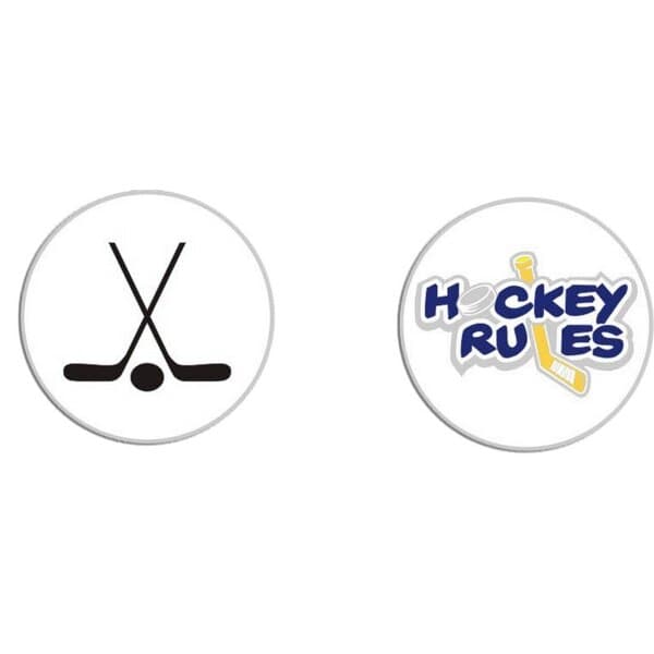 Evergolf Ball Marker - Hockey Rules