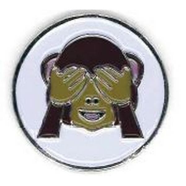 Evergolf Ball Marker - Emoji - Monkey