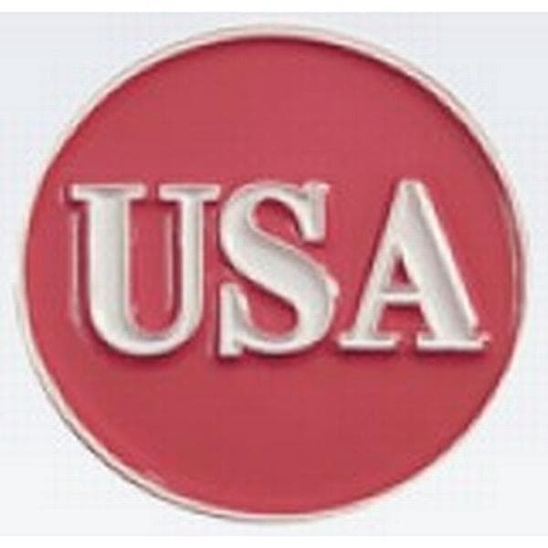 Evergolf Ball Marker - USA Red/White