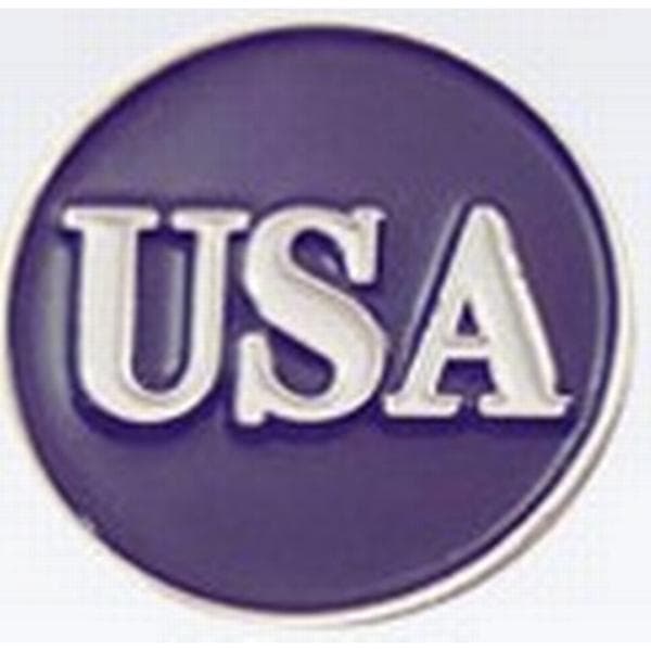Evergolf Ball Marker - USA Blue/White