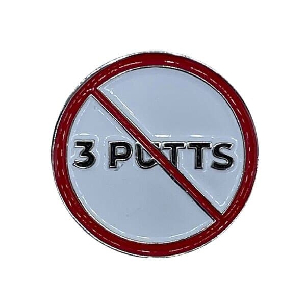 Evergolf Ball Marker - No 3 Putts