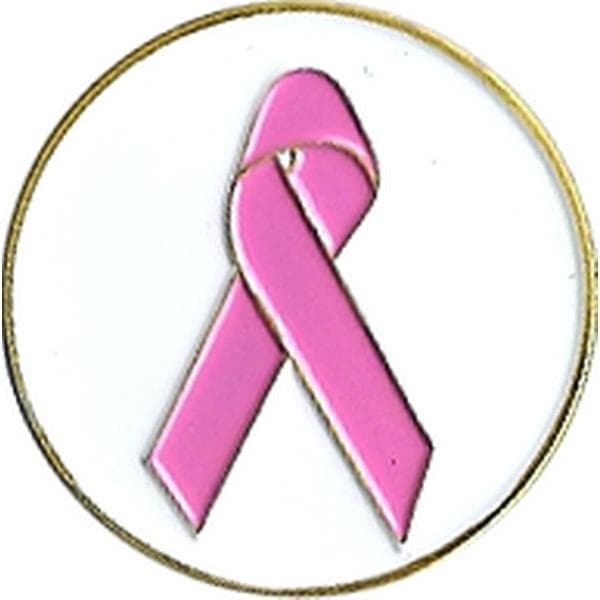 Evergolf Ball Marker - Breast Cancer Awareness