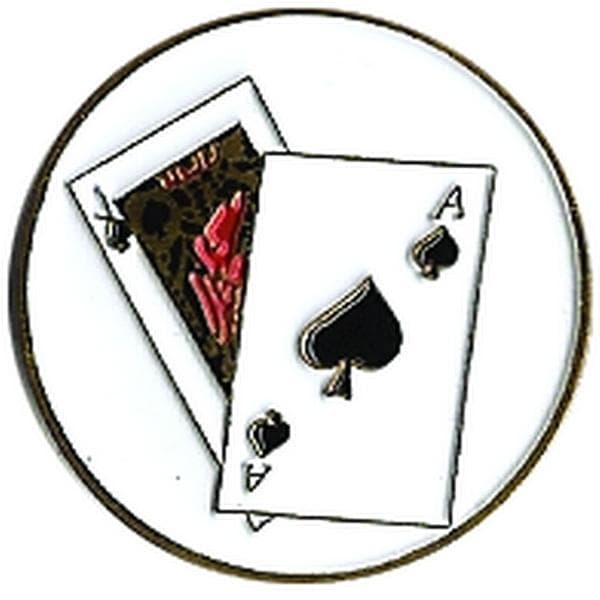 Evergolf Ball Marker - Black Jack