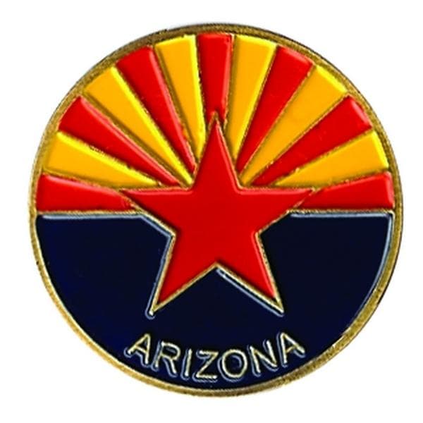 Evergolf Ball Marker - Arizona Flag