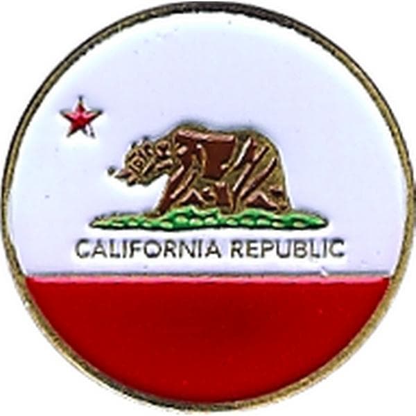 Evergolf Ball Marker - California Flag