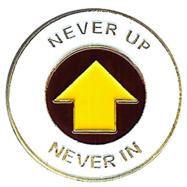 Evergolf Ball Marker - Never Up Never In