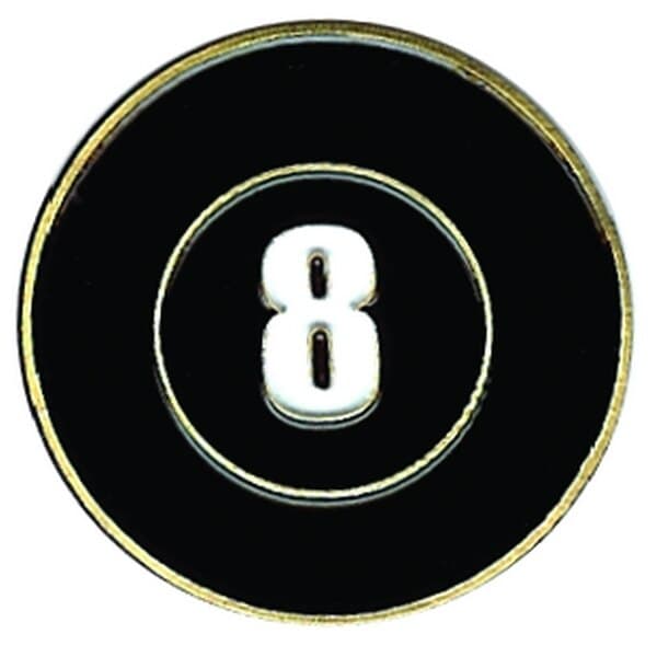 Evergolf Ball Marker - 8 Ball