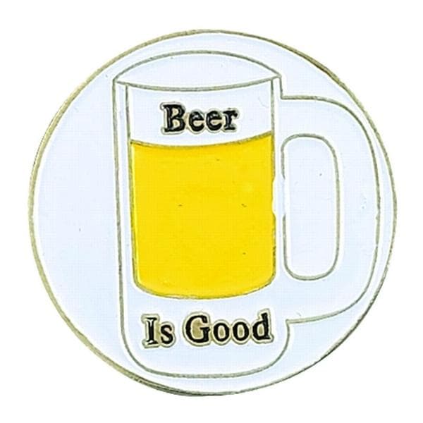 Evergolf Ball Marker - Beer Mug - Beer is Good