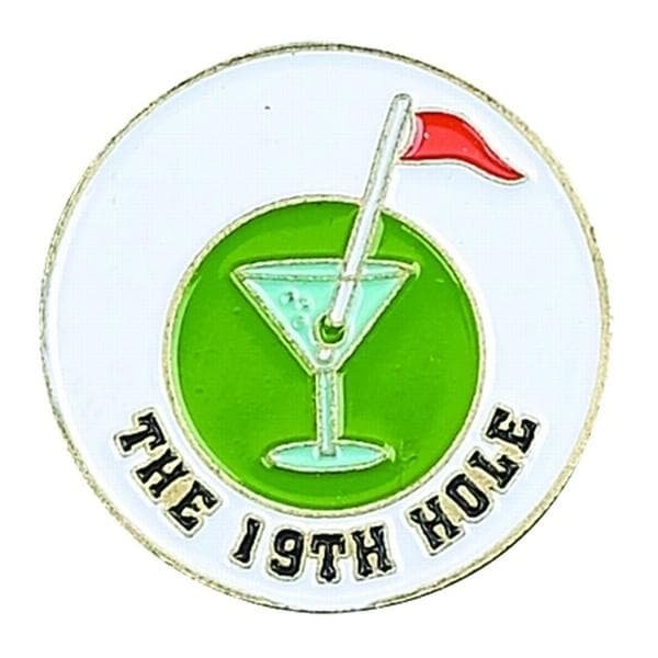 Evergolf Ball Marker - 19th Hole Martini Glass