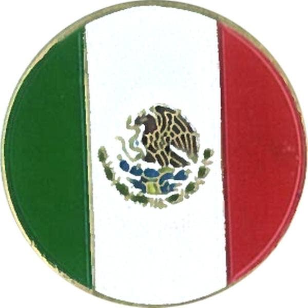 Evergolf Ball Marker - Mexican Flag