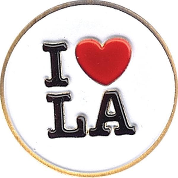 Evergolf Ball Marker - I Love LA