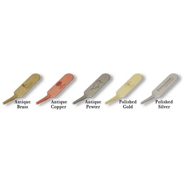Pride - Single Prong Bent Metal Divot Tool - Imprinted/Embossed