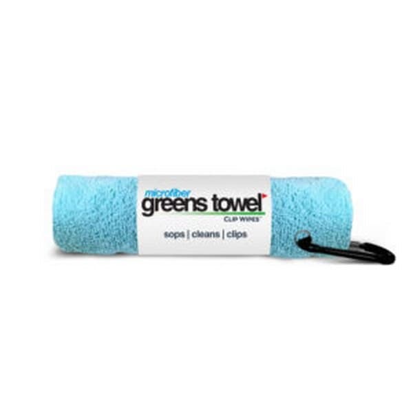 Greens Towel - Caribbean Blue