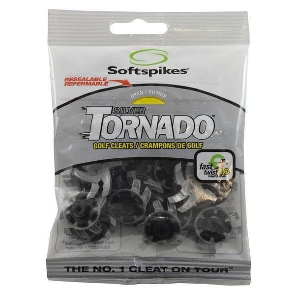 Softspikes - Silver Tornado Fast Twist 3.0 - Resealable Bag