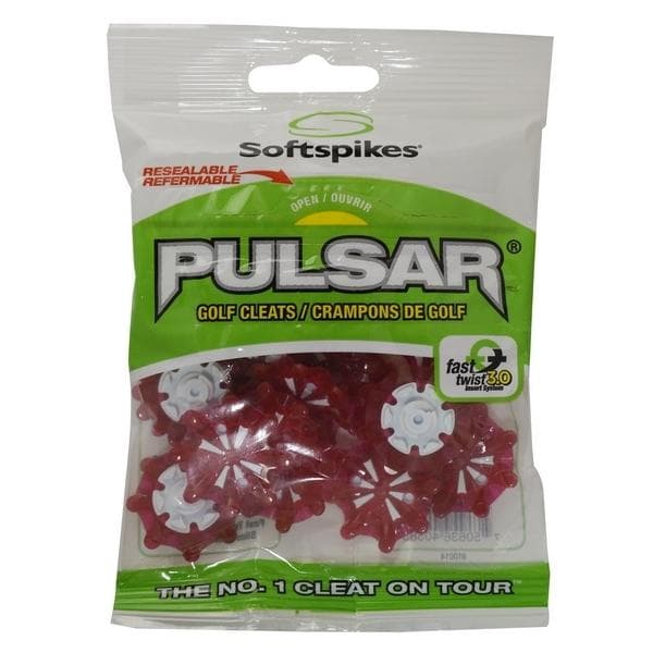 Softspikes - Pulsar Fast Twist 3.0 - Resealable Bag - Red