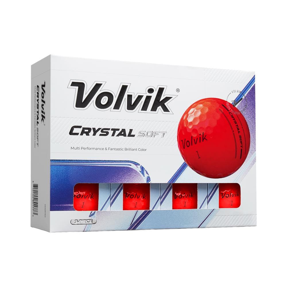 Volvik Crystal Soft - 1 Dozen Golf Balls