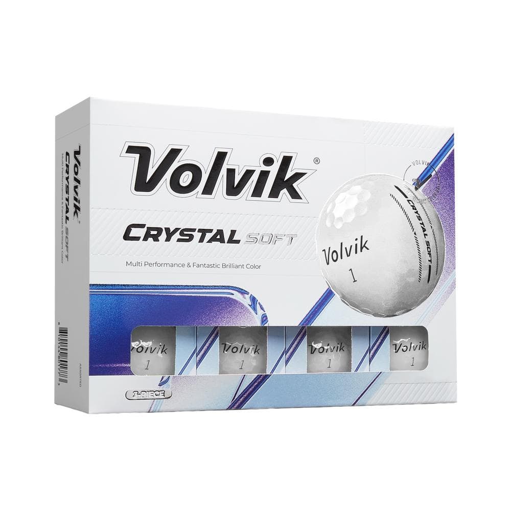 Volvik Crystal Soft - 1 Dozen Golf Balls