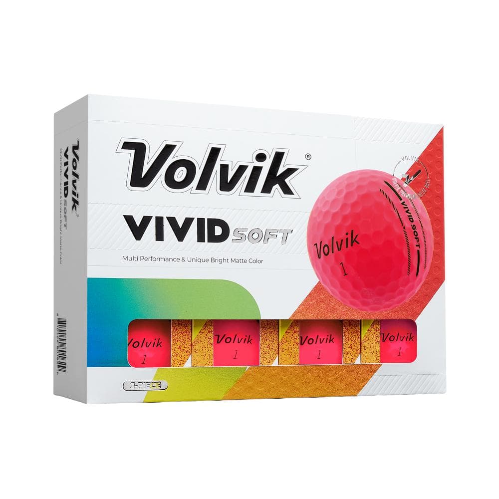 Volvik Vivid Soft - 1 Dozen Golf Balls