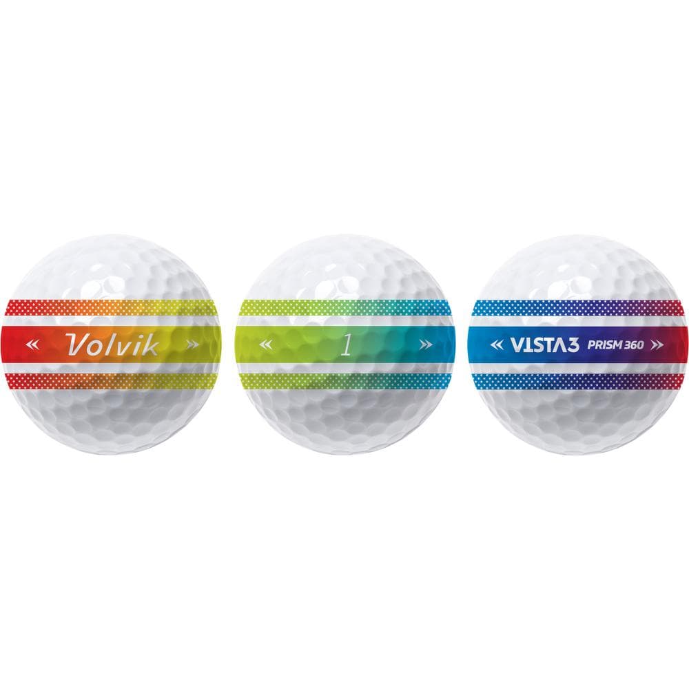 Volvik Vista 3 360 - 1 Dozen Golf Balls