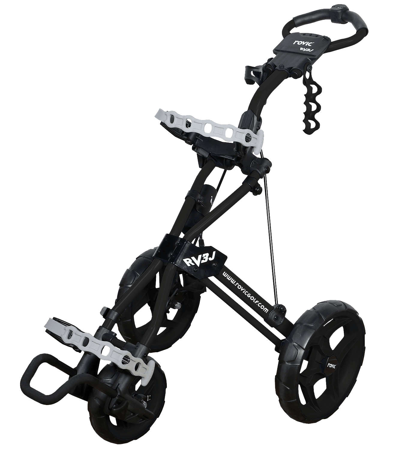 Rovic RV3J Junior Golf Push Cart - Black