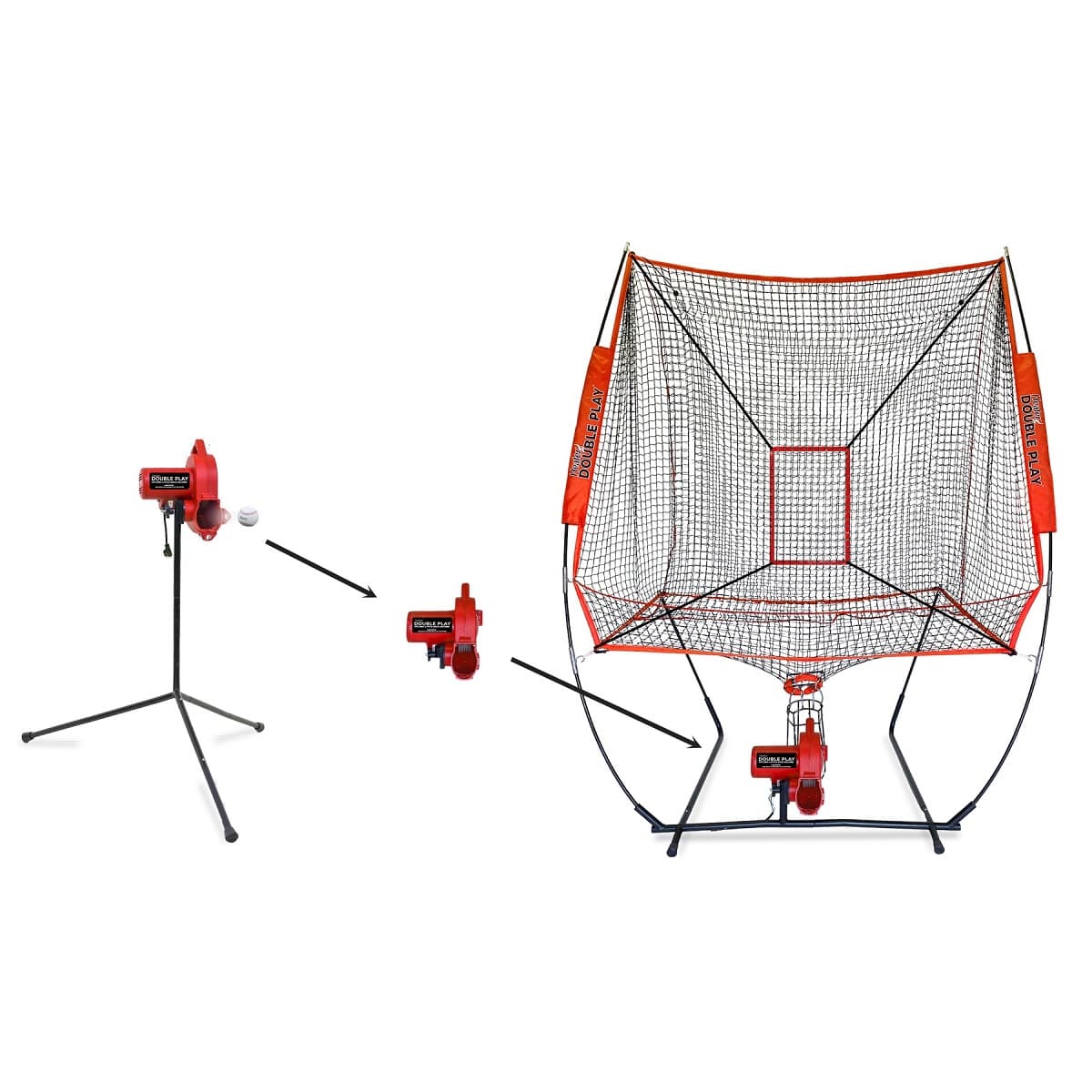Double Play Baseball  Pitching & Pitchback Machine