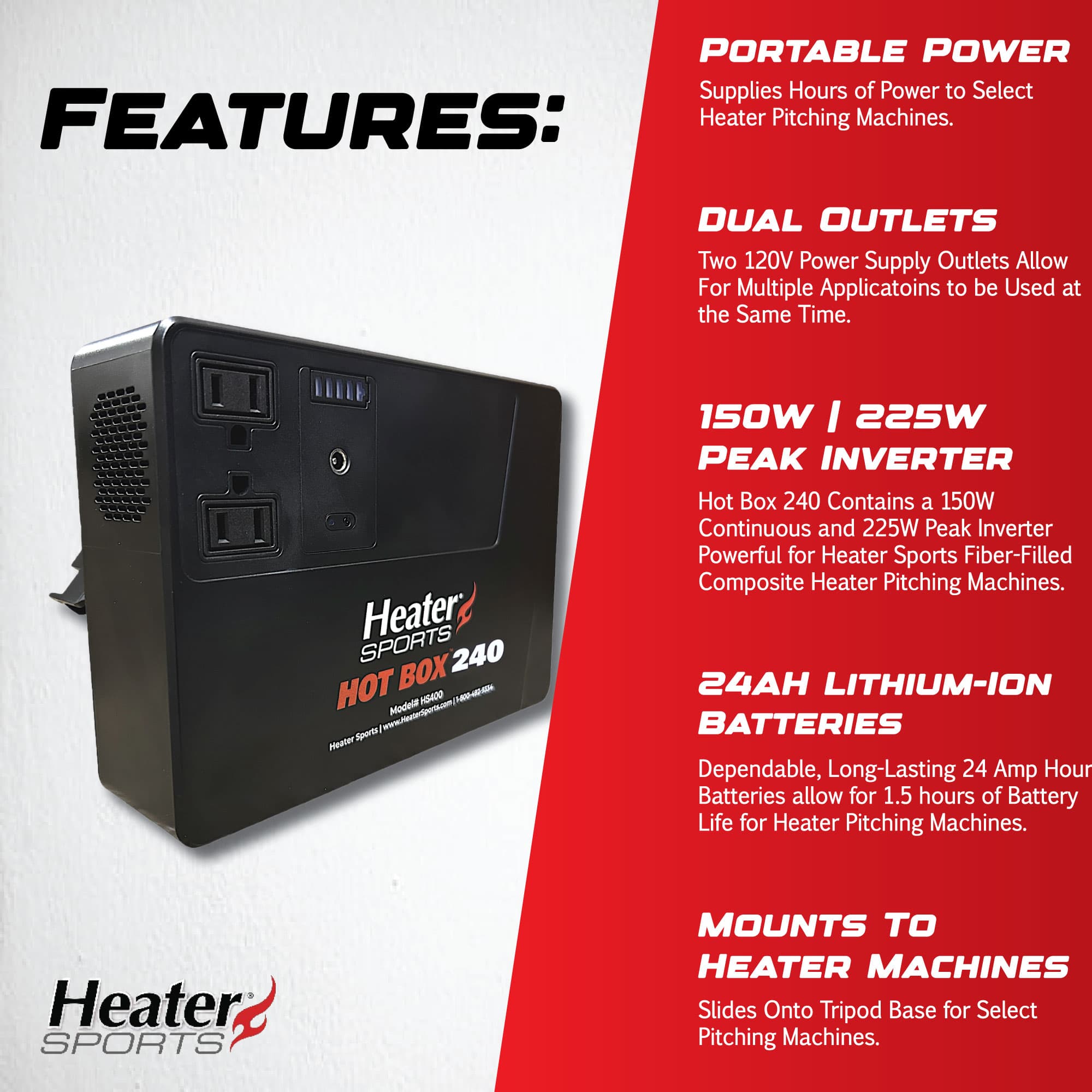 Hot Box 240 Portable Power Station