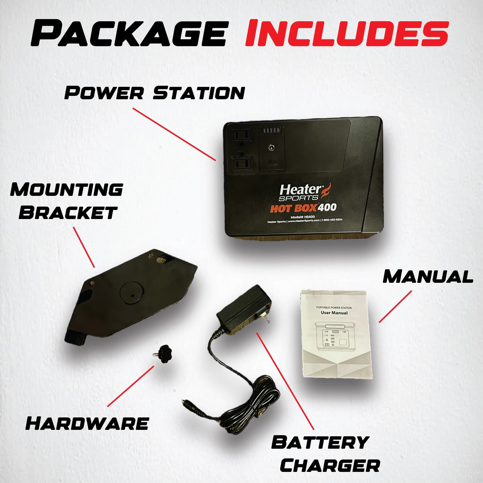 Hot Box 400 Portable Power Station