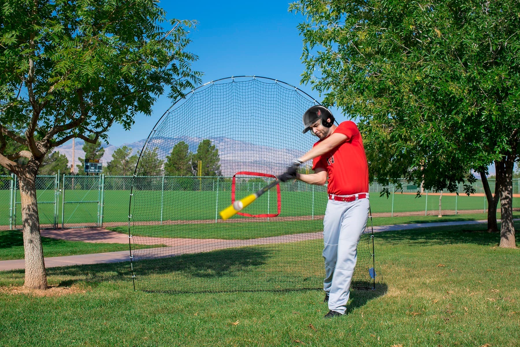 Hitting Station#1 Batting Tee & Net