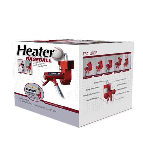 Heater Heavy Duty Real Baseball Pitching Machine