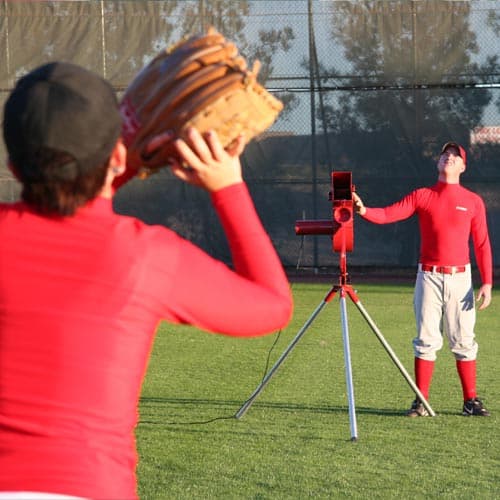 Heater Real 12 inch Softball Machine With Ball Feeder