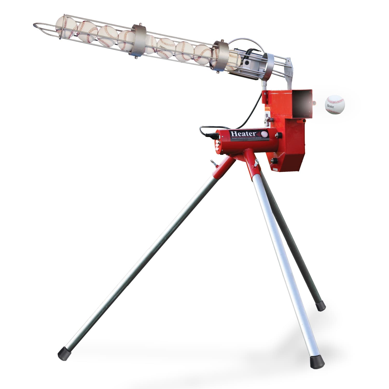 Heater Real Baseball With Auto Ball Feeder & Xtender 24