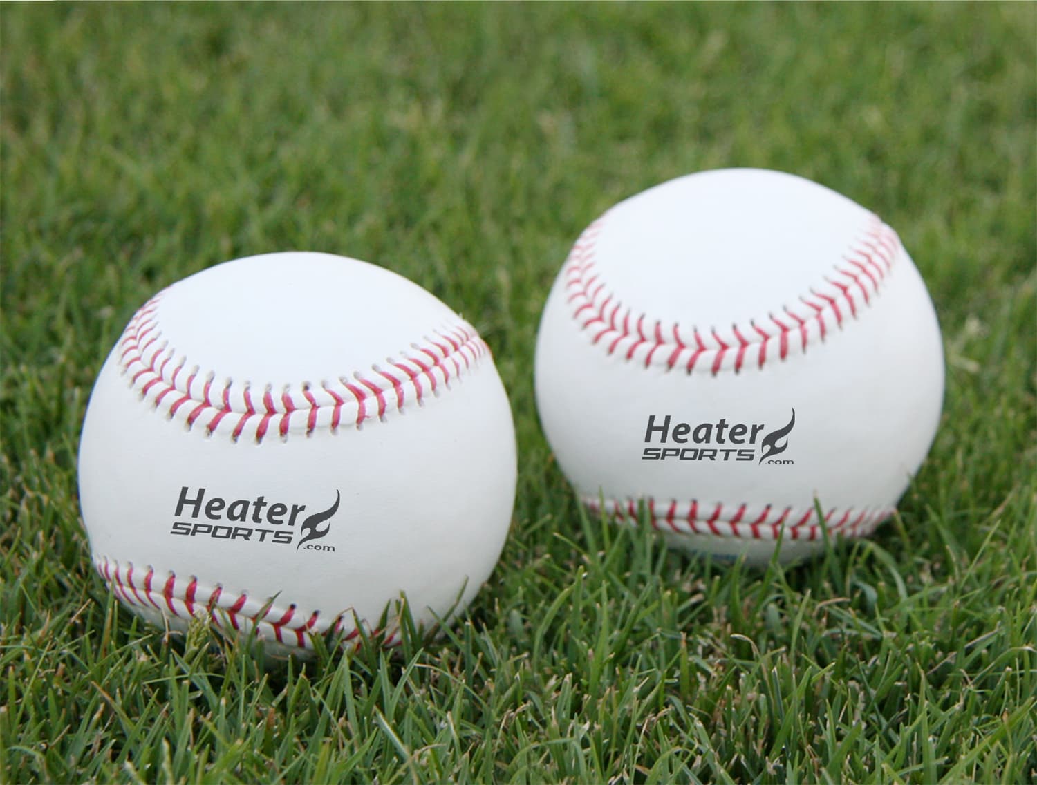 Bullseye Top Grain Leather Kevlar Seamed Pitching Machine Baseballs