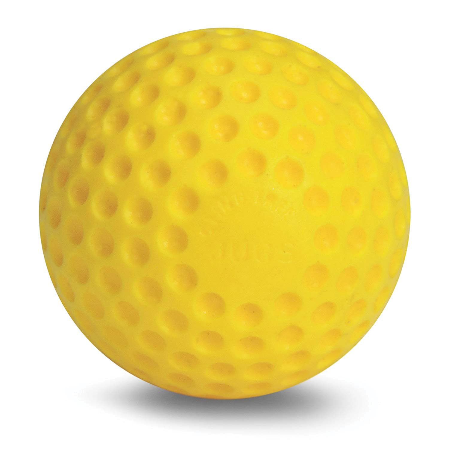 Bucket of JUGS Optic Yellow Dimpled Sting-Free Baseballs