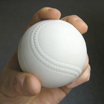 Sting-Free Realistic-Seam Baseballs:  White