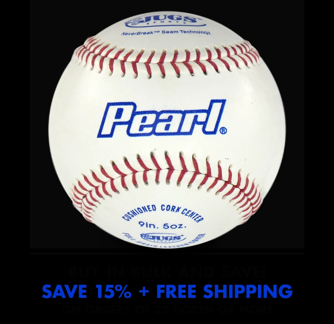 Pearl Leather Baseballs
