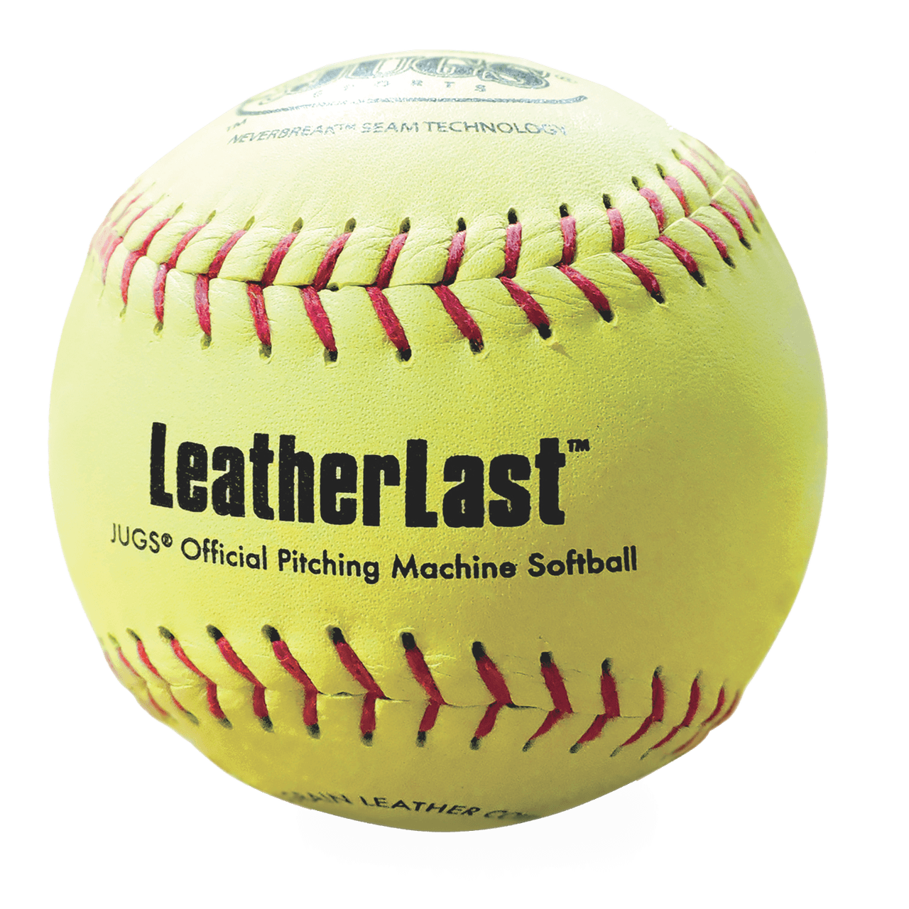 Bucket of JUGS LeatherLast Softballs
