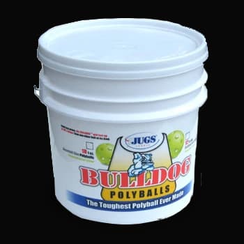 Bucket of Bulldog Baseballs or Softballs