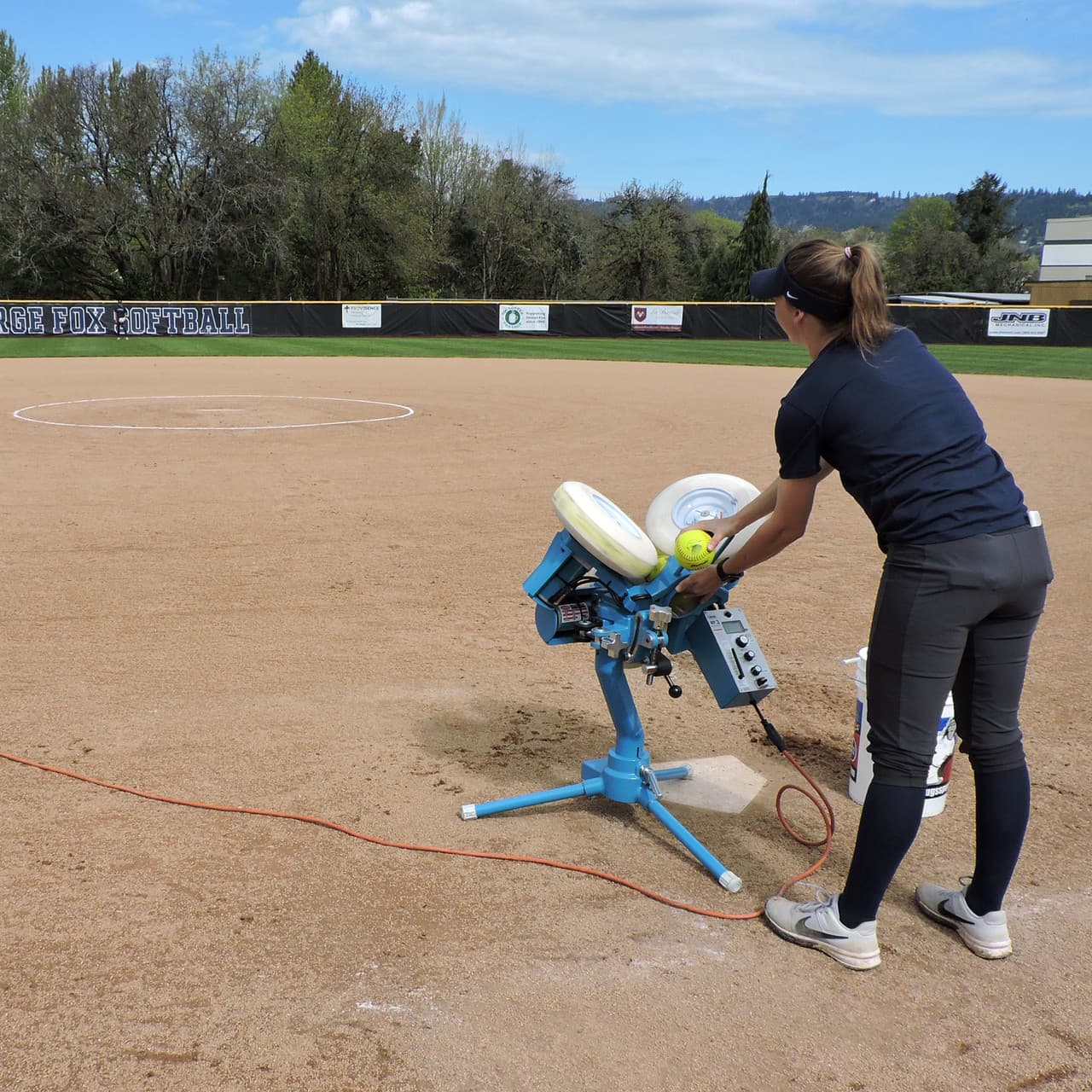 BP3 Softball Pitching Machine with Changeup